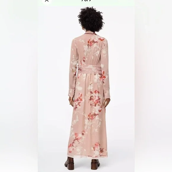 NWT Zara Limited Studio Collection Floral Print Dress - Picture 11 of 11